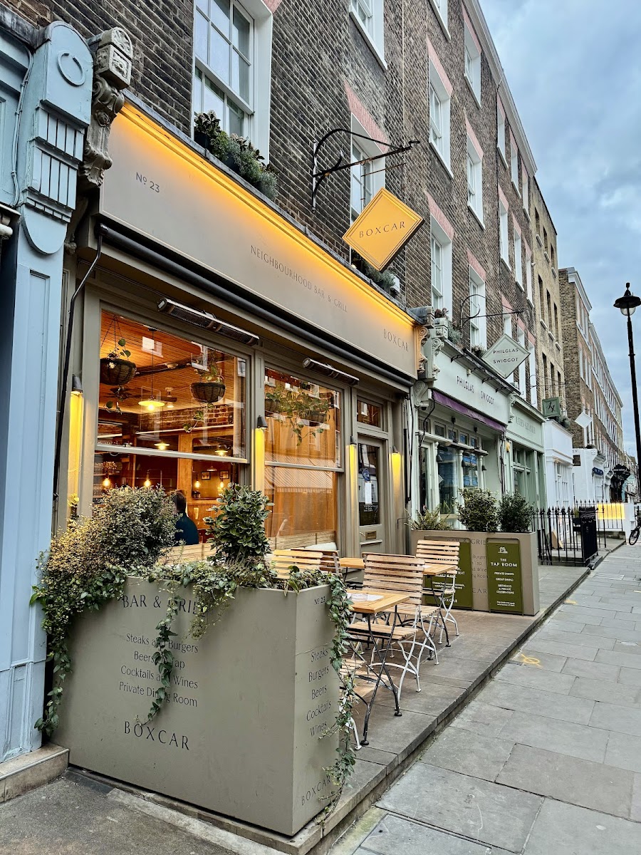 Boxcar Bar & Grill - Restaurant Marylebone